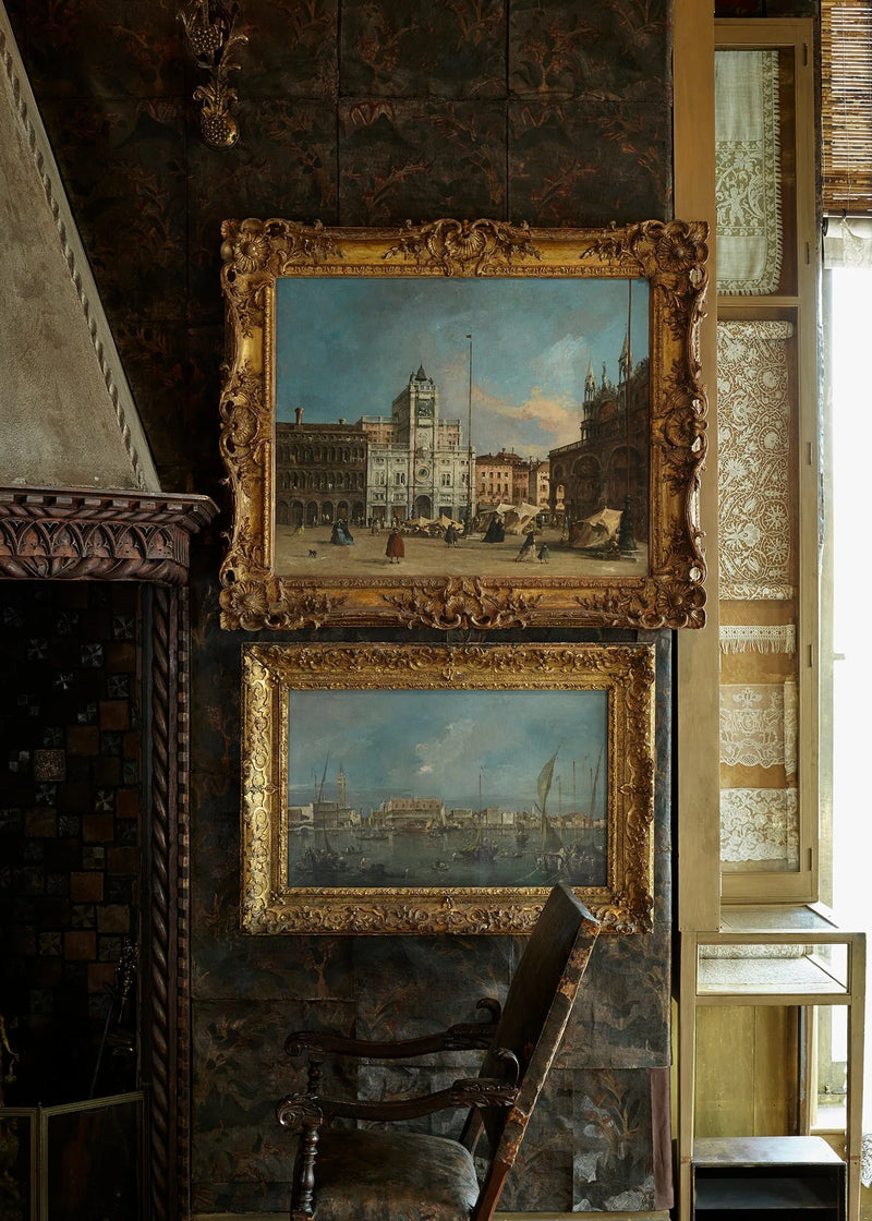 La Torre dell'Orologio, Venedik - Francesco Guardi