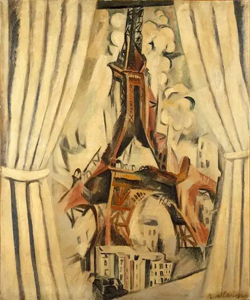 Perdeli Kule - Robert Delaunay