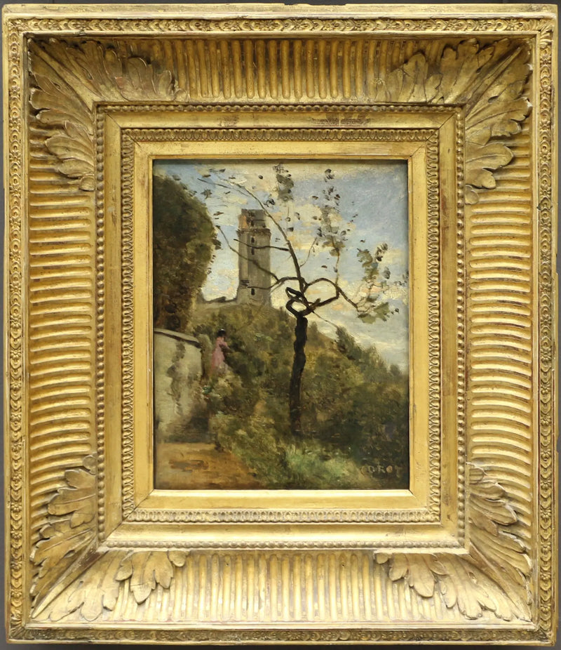 Montlhéry Kulesi - Jean-Baptiste Camille Corot