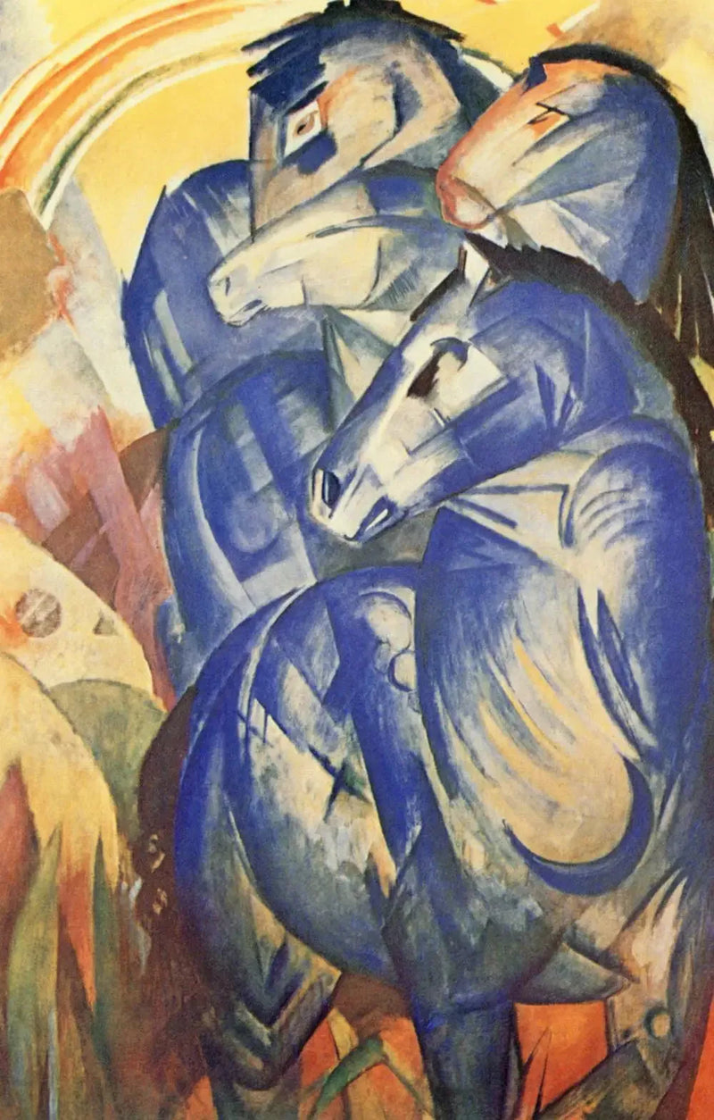 Mavi Atlar Kulesi - Franz Marc