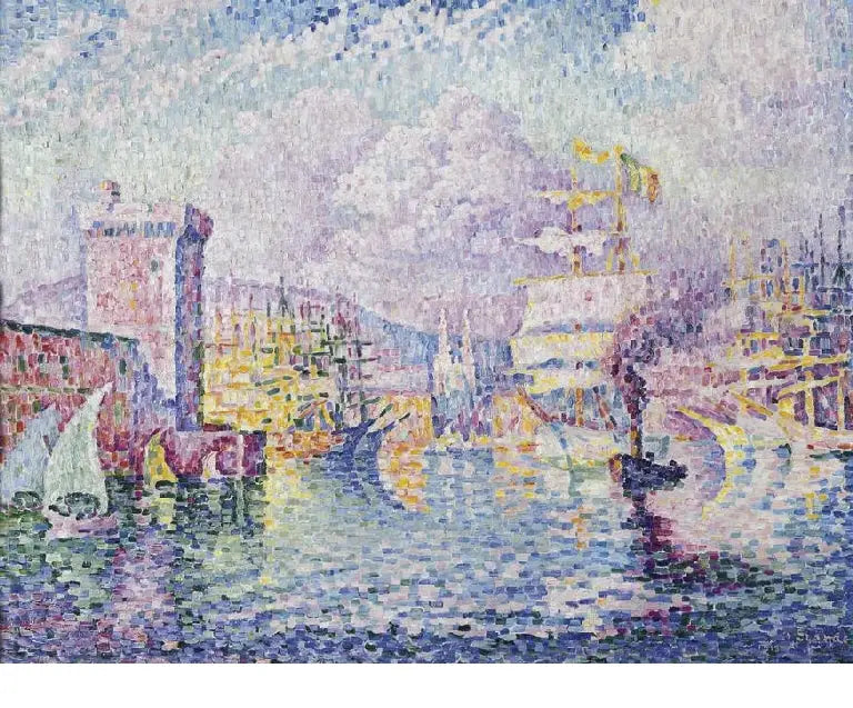 Pembe Kule. Marsilya - Paul Signac