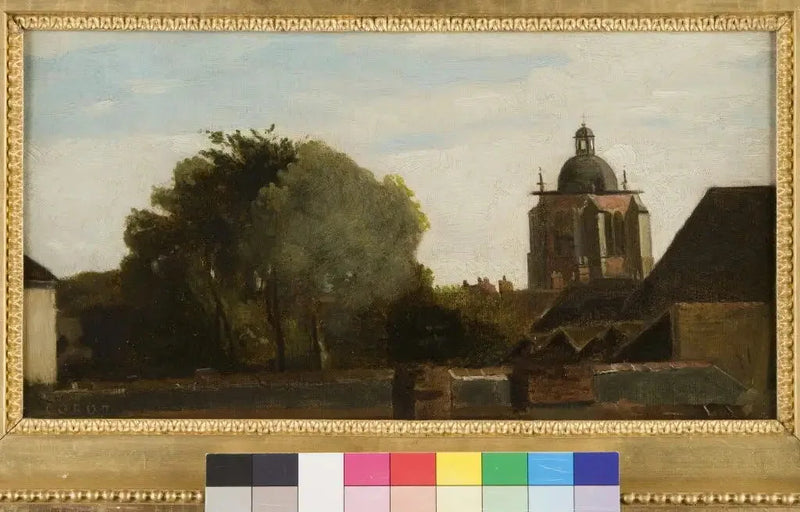 Orléans'taki Saint-Paterne Kulesi - Jean-Baptiste Camille Corot
