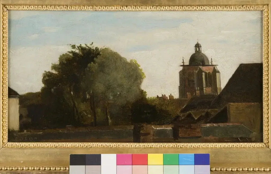 Orléans'taki Saint-Paterne Kulesi - Jean-Baptiste Camille Corot