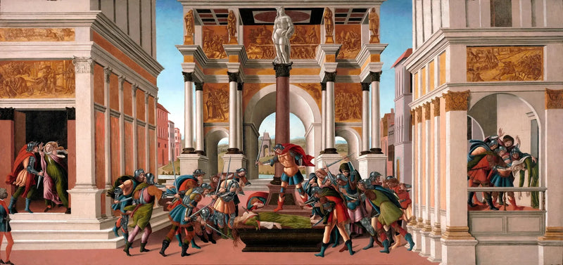 Lucretius'un Trajedisi - Sandro Botticelli