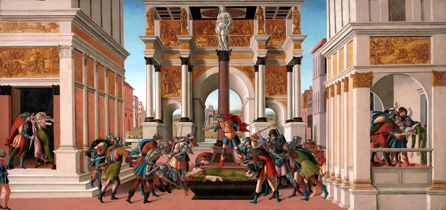 Lucretius'un Trajedisi - Sandro Botticelli