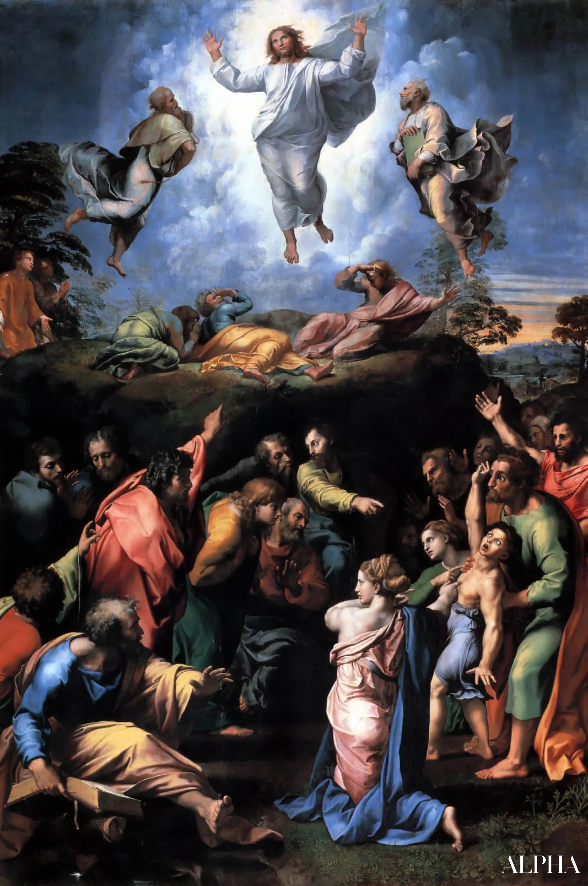 La Transfiguration - Raphaël (peintre) - Reproductions de tableaux et peintures haut de gamme