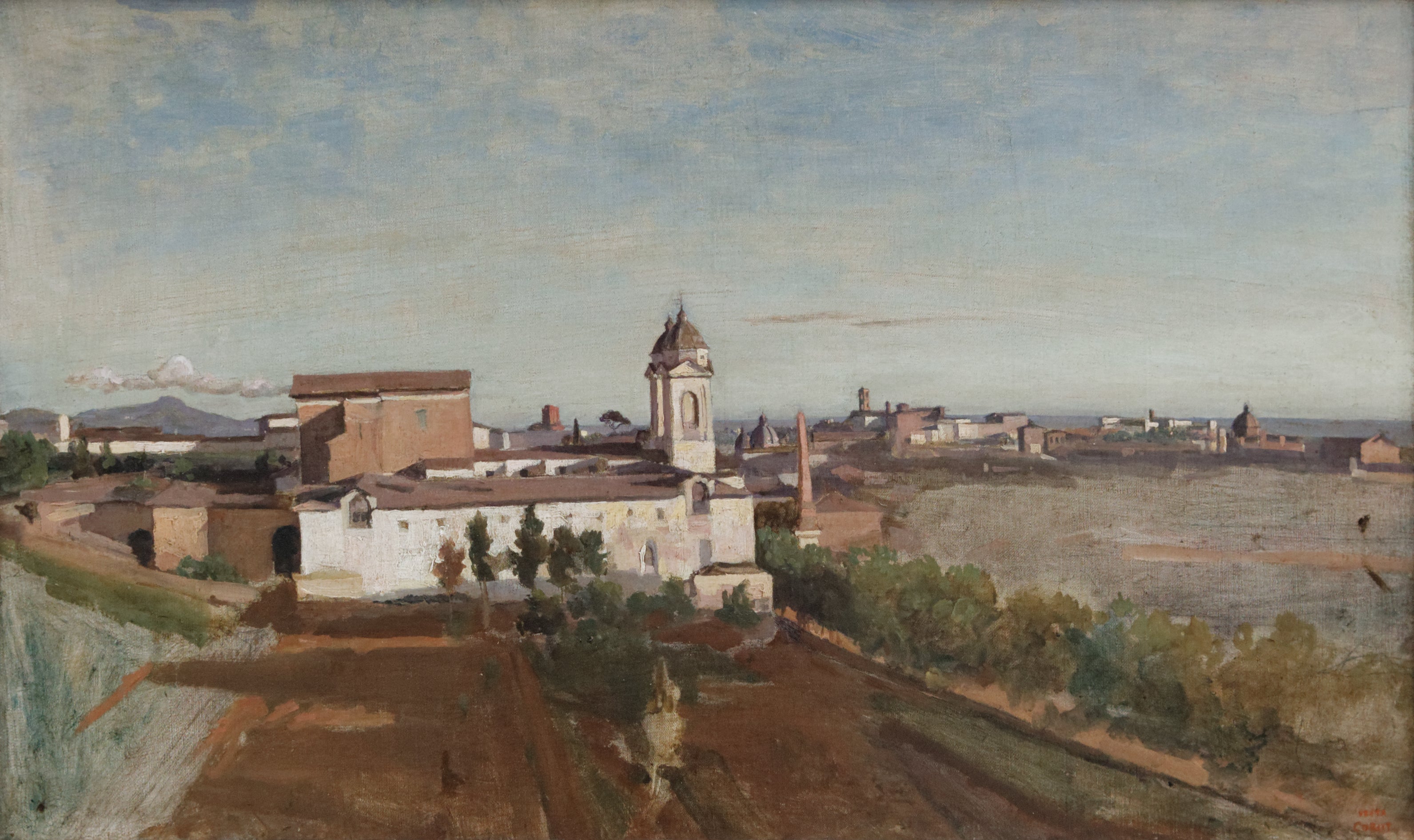 La Trinité-des-Monts - Jean-Baptiste Camille Corot