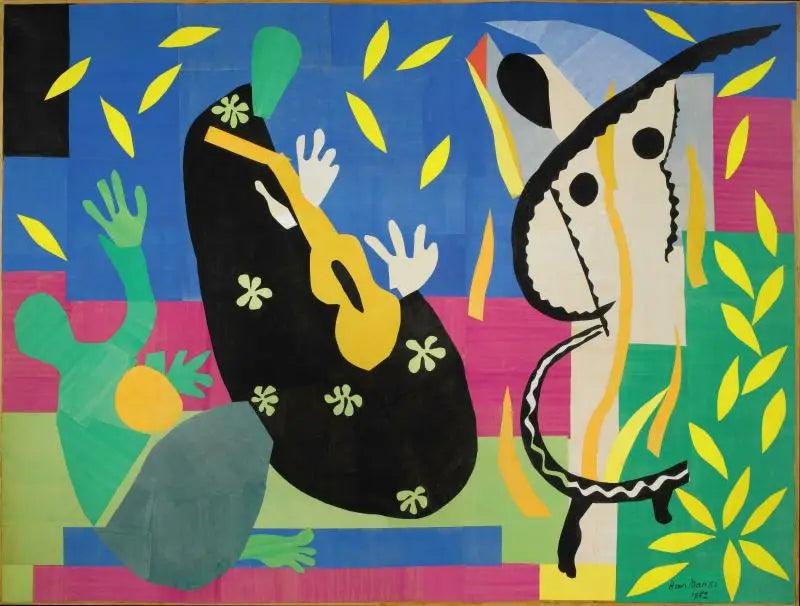 Kralın Üzüntüsü - Henri Matisse