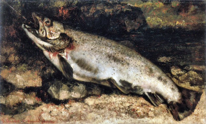 Alabalık - Gustave Courbet