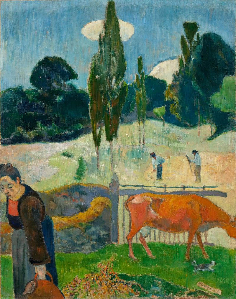 Kırmızı İnek - Paul Gauguin
