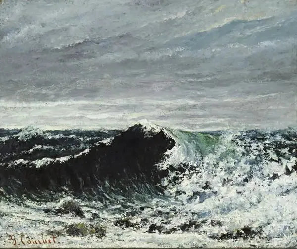 Dalga - Gustave Courbet