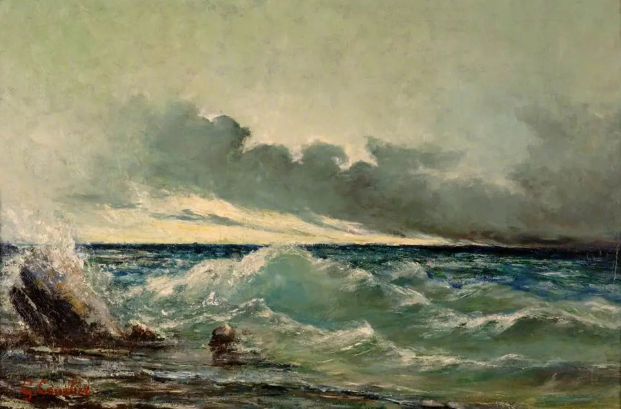 Dalga - Gustave Courbet