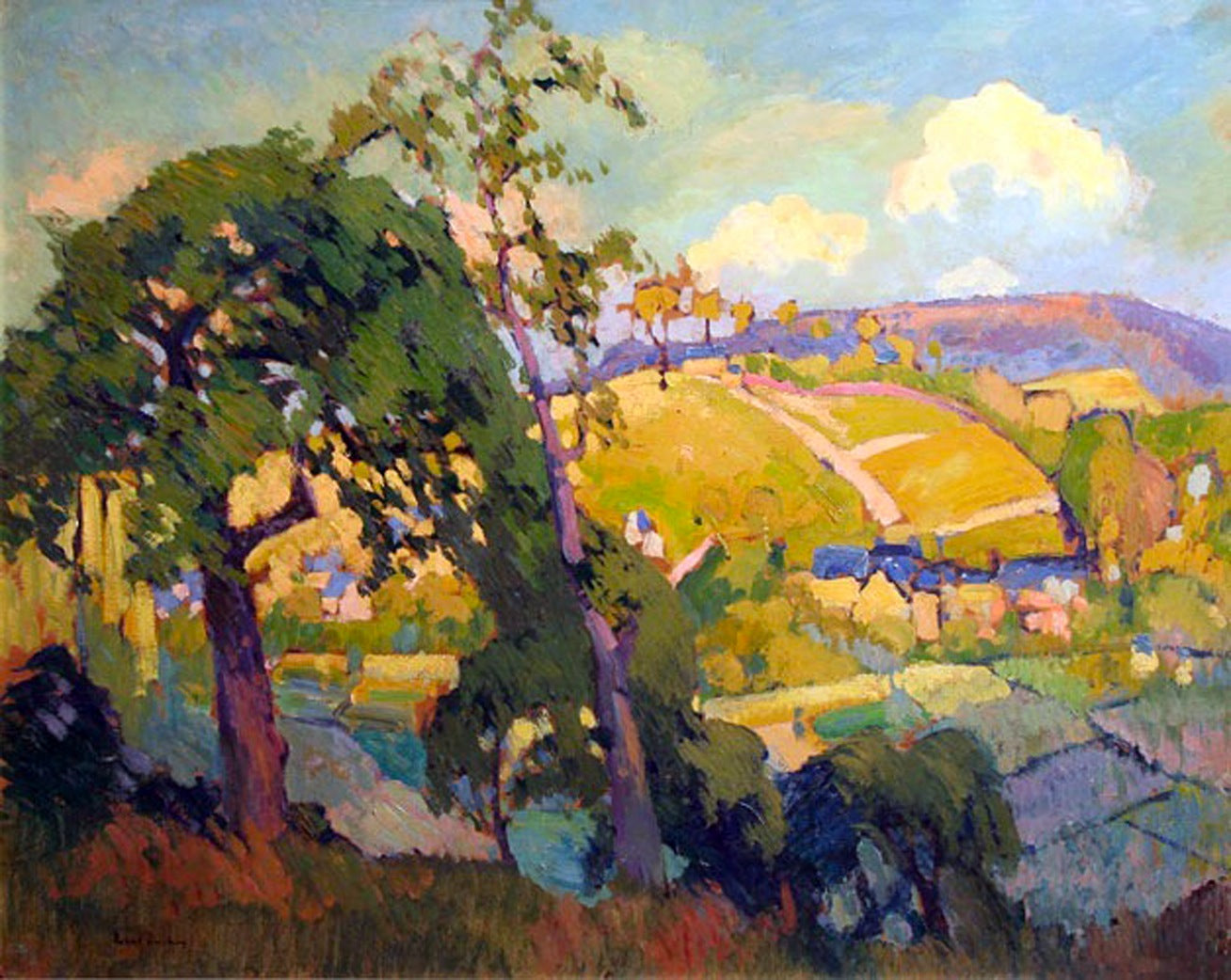 La vallée de Blainville-Crevon - Robert Antoine Pinchon