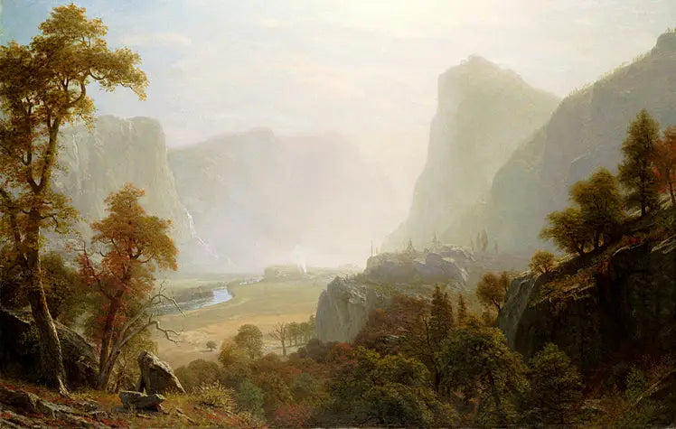 Hetch-Hetchy Vadisi, Kaliforniya - Albert Bierstadt