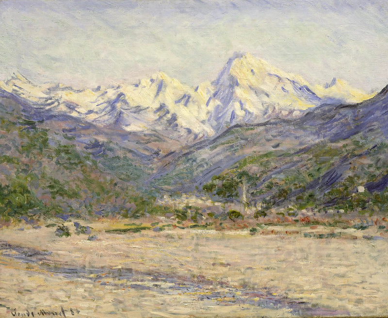 Nervia Vadisi - Claude Monet