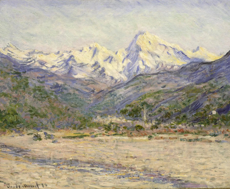 Nervia Vadisi - Claude Monet
