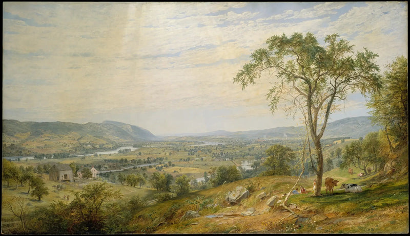 Wyoming Vadisi - Jasper Francis Cropsey