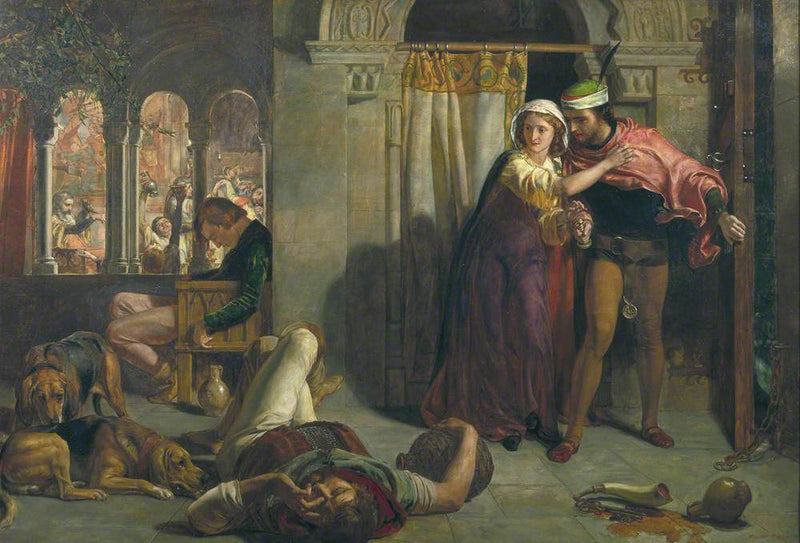 Aziz Agnes'in Gecesi - William Holman Hunt