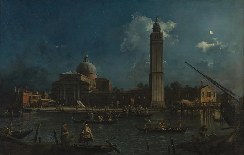 San Pietro di Castello'daki Gece Nöbeti - Canaletto