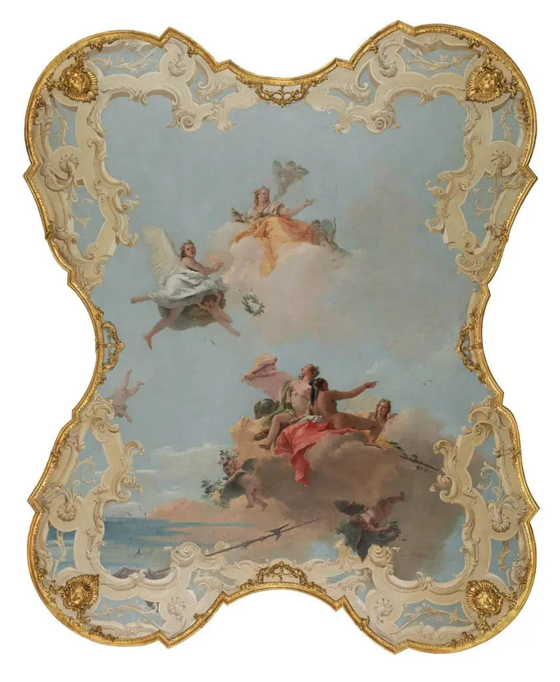 Aşkı taçlandıran erdem ve asalet - Giovanni Battista Tiepolo