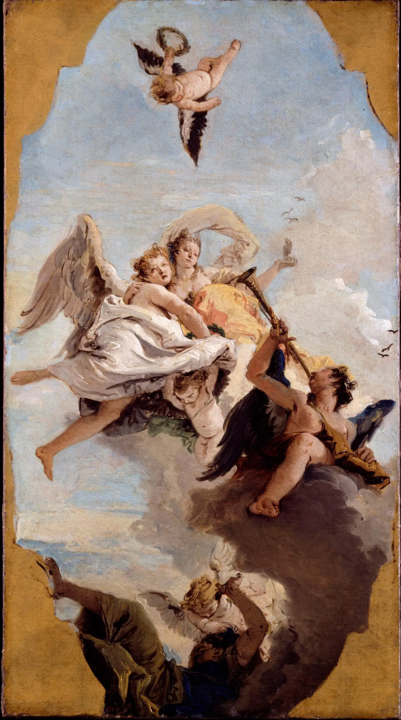 Erdem ve asalet cehaleti kovar - Giovanni Battista Tiepolo