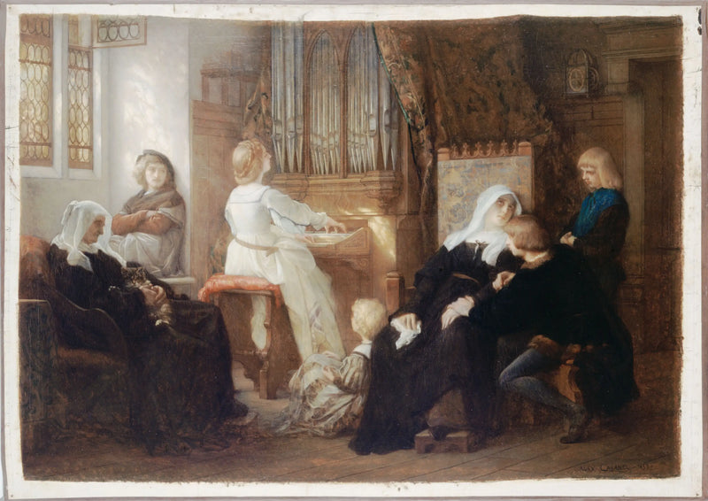 Çalgıcıların Dul Kadını - Alexandre Cabanel