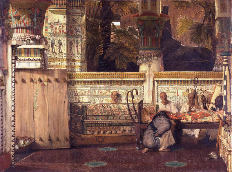 Mısırlı Dul - Lawrence Alma-Tadema