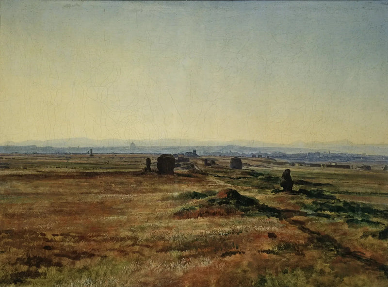 Güneş Batarken Via Appia - Alexandre Ivanov