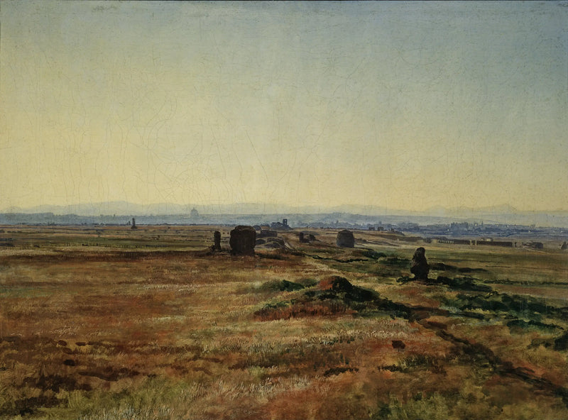 Güneş Batarken Via Appia - Alexandre Ivanov