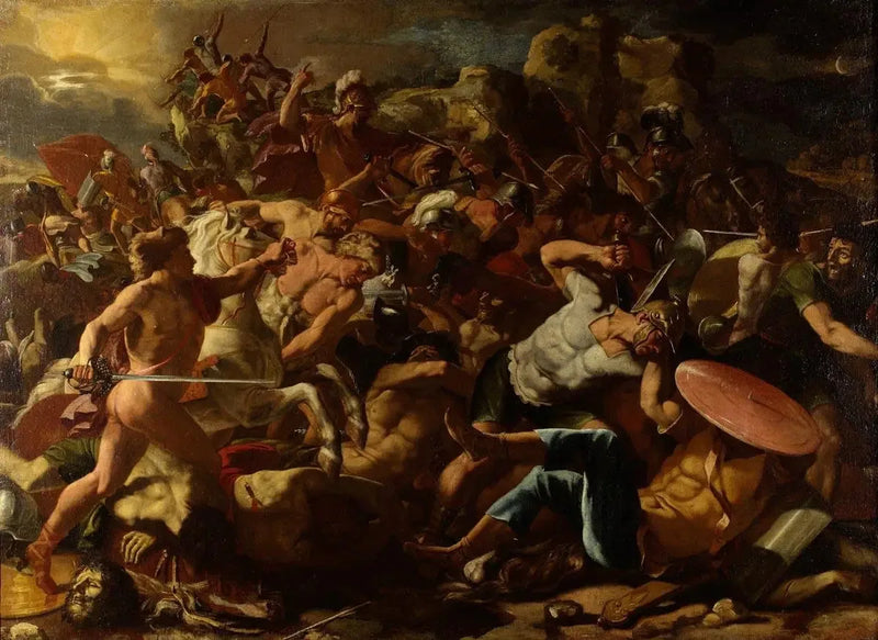 Yosua'nın Amorililer üzerindeki Zaferi - Nicolas Poussin