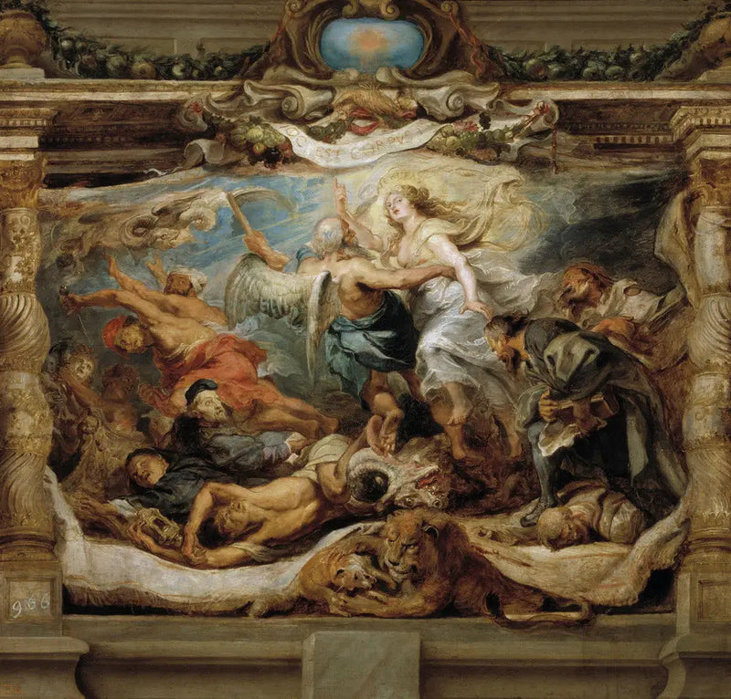 Gerçeğin sapkınlık üzerindeki zaferi - Peter Paul Rubens
