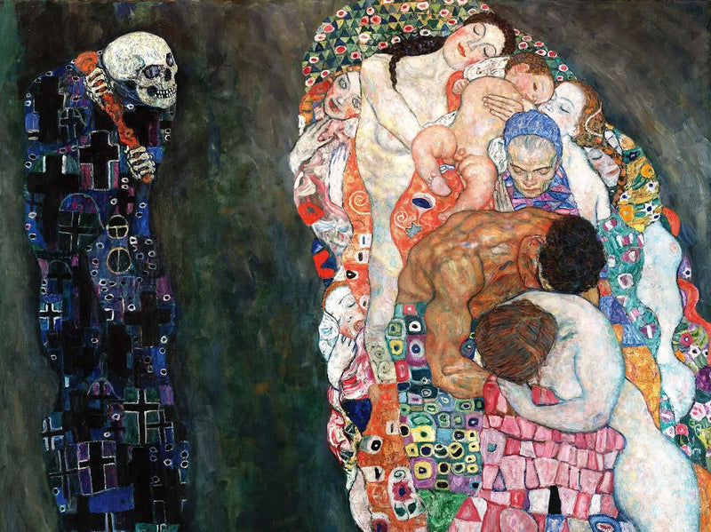 Hayat ve Ölüm - Gustav Klimt