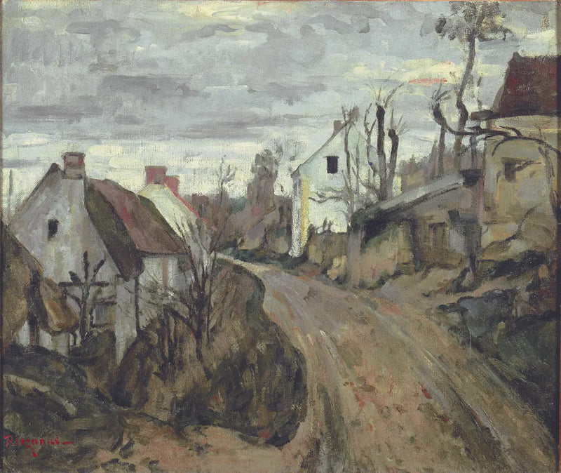 Auvers-sur-Oise'da Eski Yol - Paul Cézanne