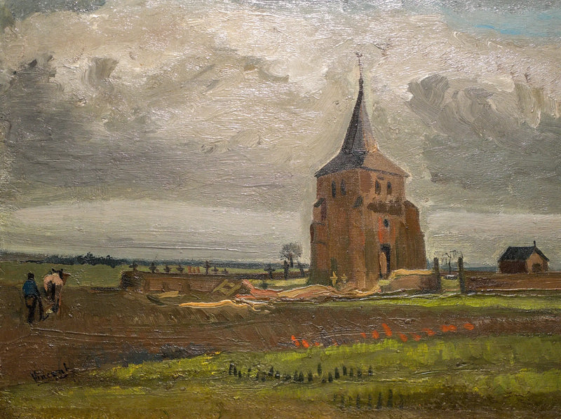 Nuenen'in eski kulesi - Vincent van Gogh