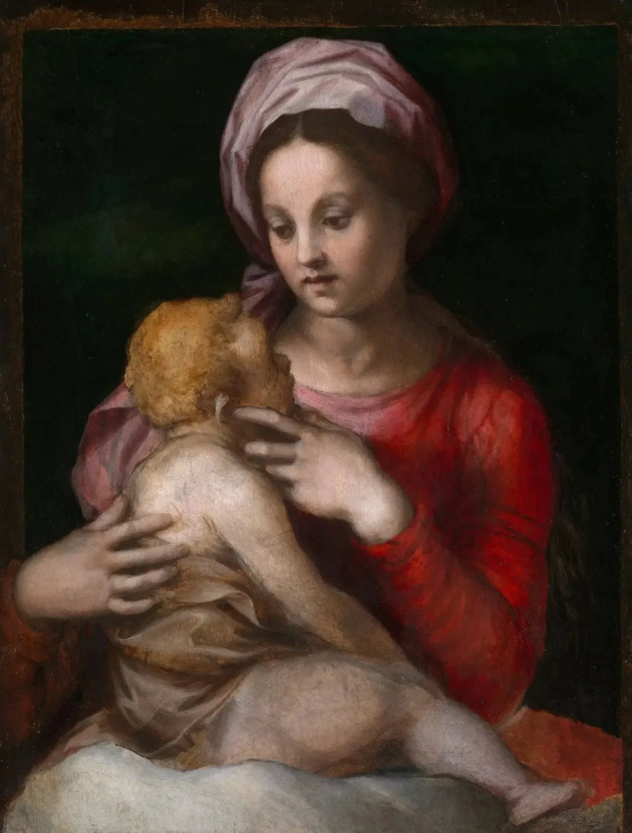 İsa'nın Annesi ve Çocuk - Andrea del Sarto
