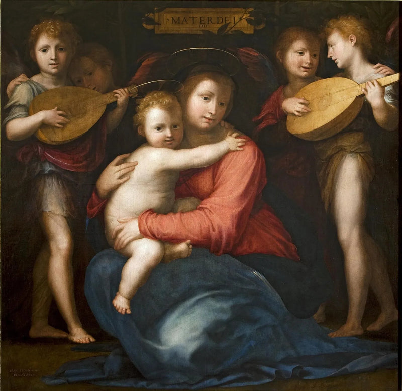 İsa ve Çocuk Meryem Ana - Fra Bartolomeo