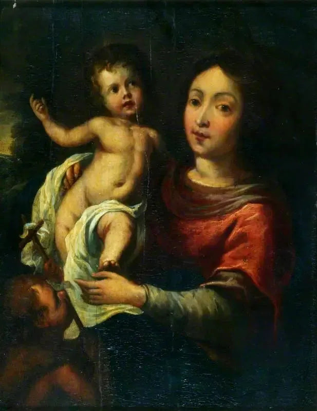 İsa ve Çocuk Meryem - Bartolomé Esteban Murillo