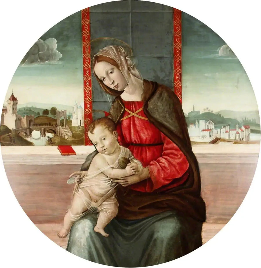 İsa ve Meryem Ana - Filippino Lippi