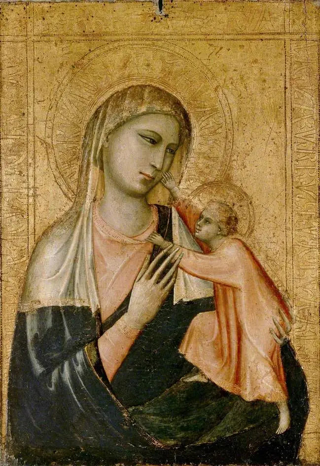 İsa ve Meryem Ana - Giotto
