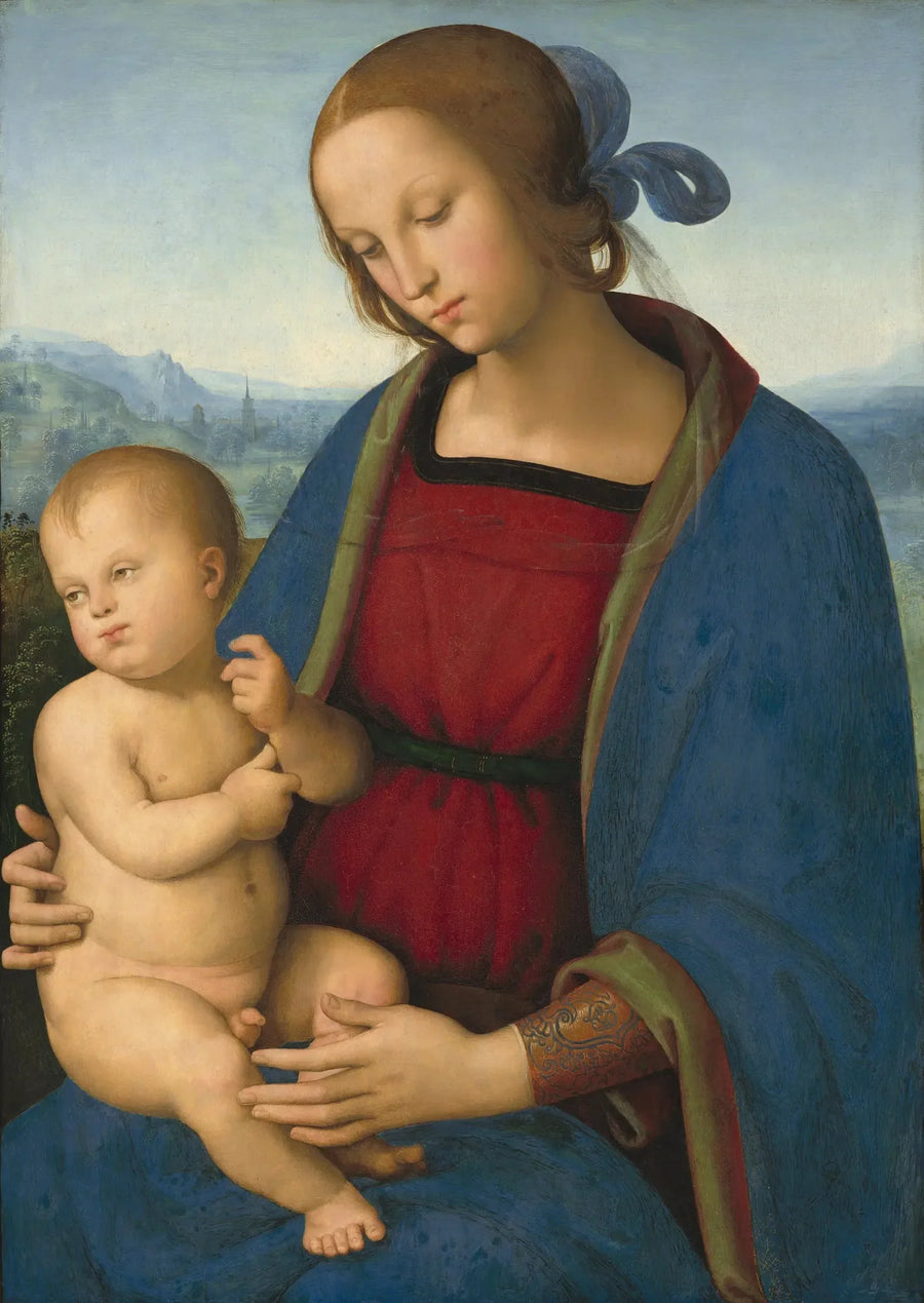 İsa ve Meryem Ana - Pietro Perugino