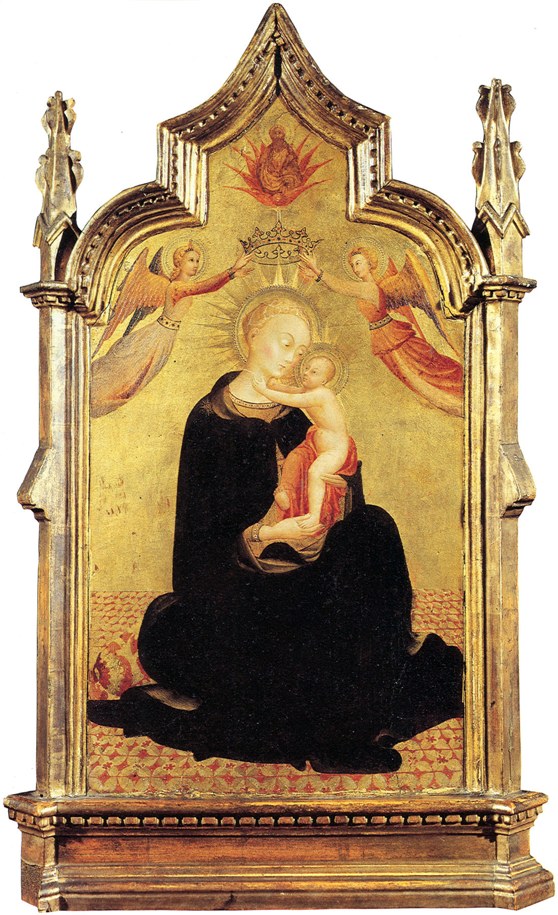 La Vierge à l'Enfant avec des anges - Stefano di Giovanni (Sassetta)