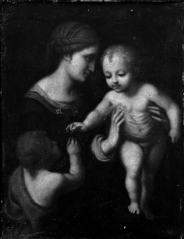 La Vierge à l'Enfant avec saint Jean - Bernardino Luini