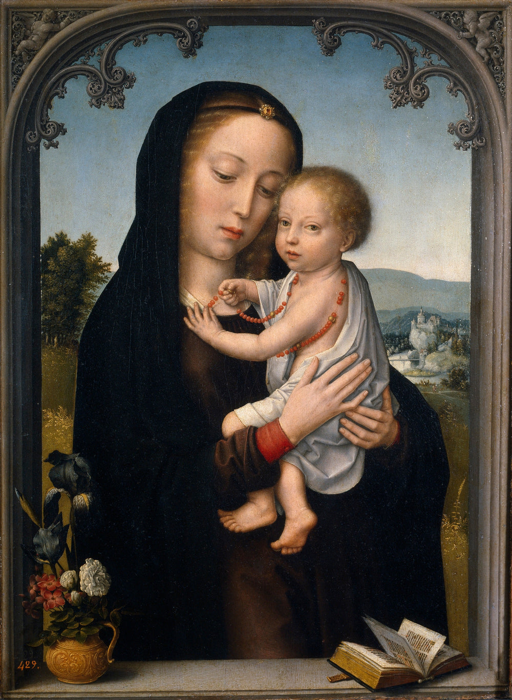 La Vierge à l’Enfant - Gérard David - Alpha Reproduction