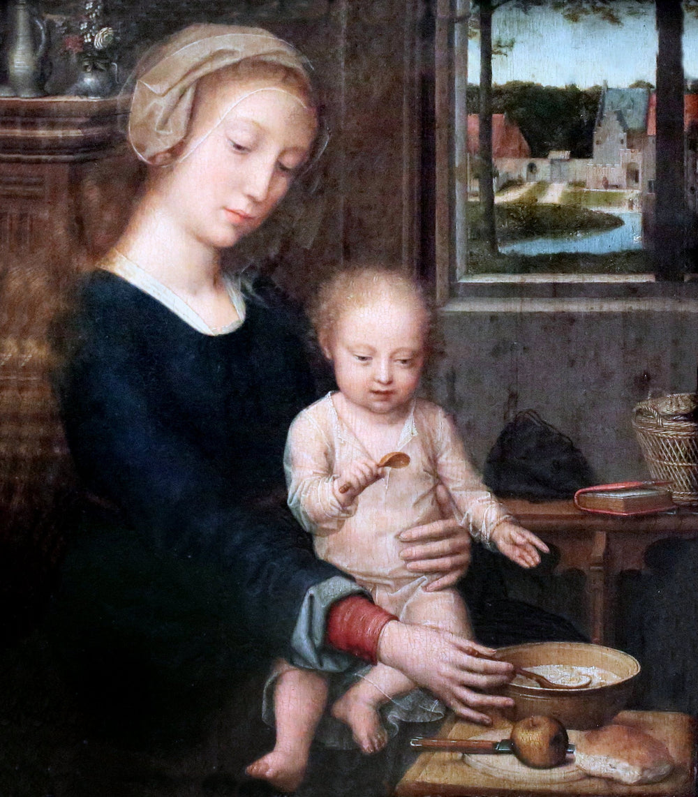 La Vierge à la soupe au lait - Gérard David - Alpha Reproduction