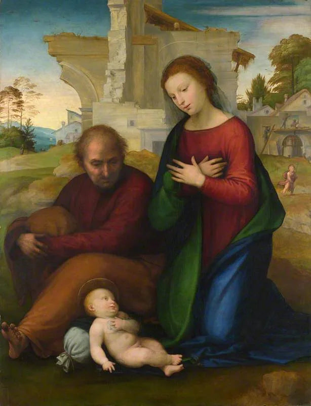 Fra Bartolomeo ile Çocuk Sevgisiyle Meryem Ana ve Aziz Joseph