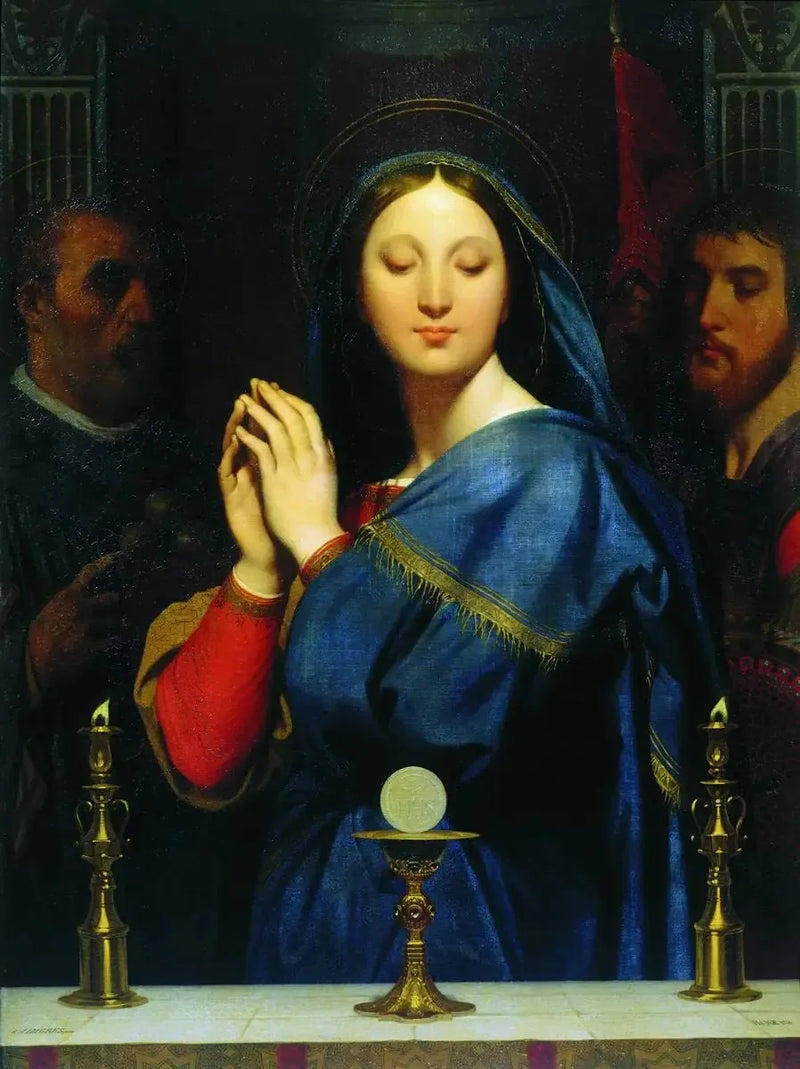 Hosteyi Tapan Meryem - Jean-Auguste-Dominique Ingres