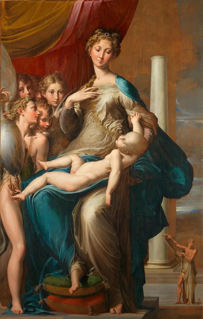 Uzun Boyunlu Meryem - Parmigianino