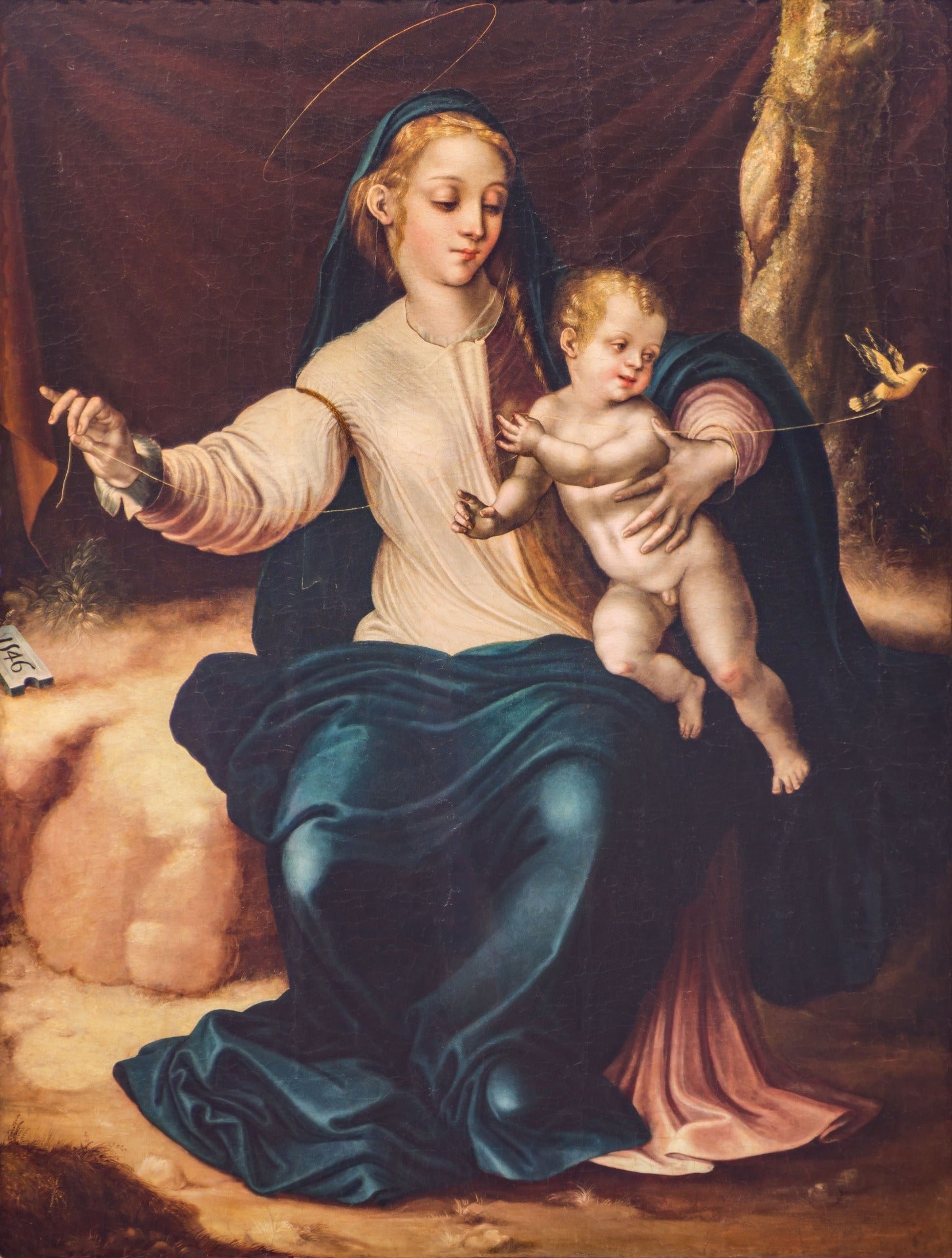 La Vierge au petit oiseau - Luis de Morales - Alpha Reproduction