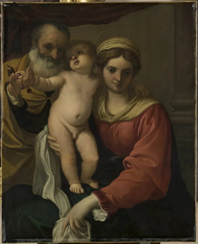 Virjin Çileklerle - Annibale Carracci