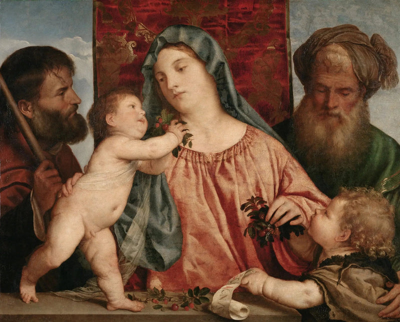 Kirazlı Meryem - Titian